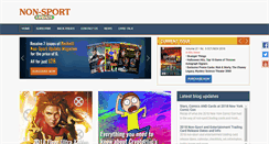Desktop Screenshot of nonsportupdate.com